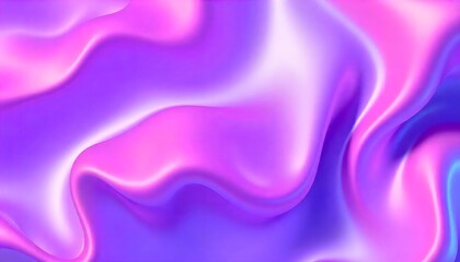 Obraz premium Colorful abstract background made of holographic metal foil. fluid shapes in shades of pink, purple, and blue, liquid metal, foil, wavy with shiny texture. hologram background.