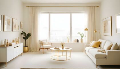 Photo interior modern design room 3d illustration