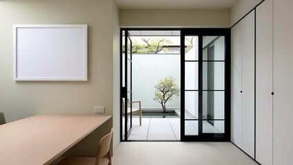 Elegant Blank Poster Frame Perfect for Art, Quotes, and Personal Photos – A Sleek Canvas for Your Unique Designs