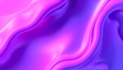 Obraz premium Colorful abstract background made of holographic metal foil. fluid shapes in shades of pink, purple, and blue, liquid metal, foil, wavy with shiny texture. background.