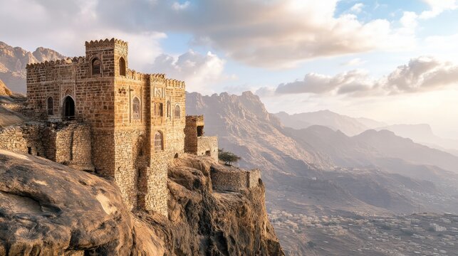 The Mountain Shrine of Al Khutayb, Yemen.