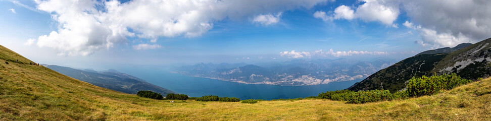 Southern Alps, Italy, View of Lake Garda