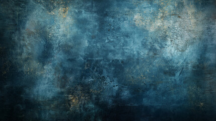 Obraz premium Dark Stormy Smoke Texture Background with Grunge Clouds and Blue Light