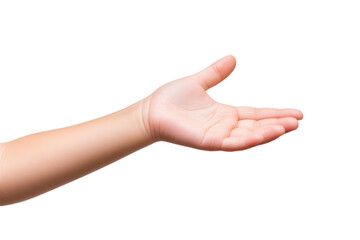 Open Hand Gesture for Communication and Support Concepts