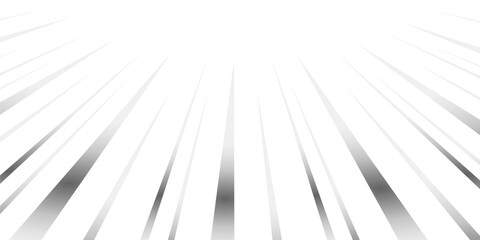 Obraz premium 灰色のグラデーションの漫画集中線のイラスト素材