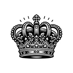 crown logo design, crown vector icon