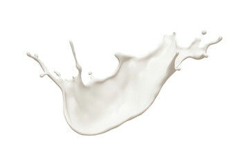 White or milky liquid splashes are suitable for cosmetics advertising, the food and beverage industry, and abstract graphic design projects