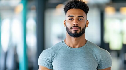Fototapeta premium Fitness Influencer Hosting Live QA Session Offering Expert Health and Wellness Advice to Audience of Followers on Social Media Platform