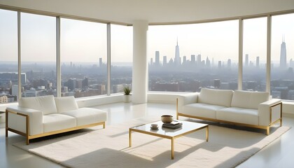 Photo interior modern design room 3d illustration