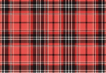 Fototapeta premium Seamless Striped Plaid Tartan Tablecloth Pattern: Add a Touch of Rustic Charm to Your Designs.