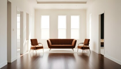 Photo interior modern design room 3d illustration