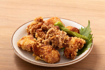 湯葉入り鶏の唐揚げ