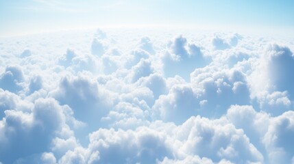 Serene Sky with Soft Clouds