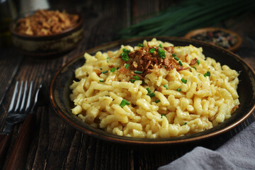Käsespätzle, traditional dish in Germany