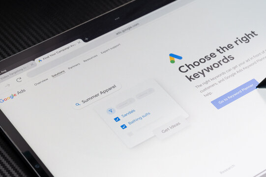 Right keyword in google ads