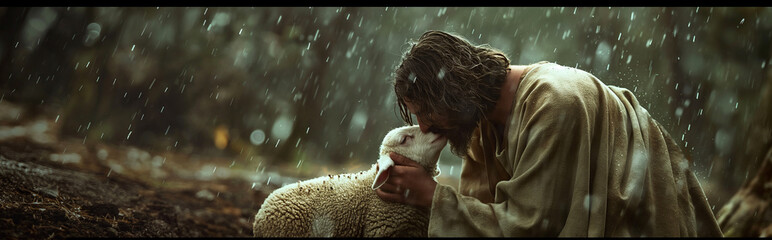 jesus is looking for the lost lamb