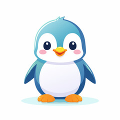 Obraz premium Penguin Cute Small Cartoon Baby Animal Character 