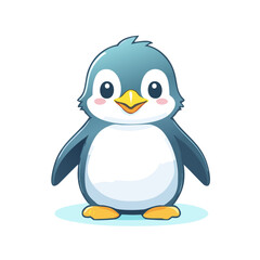 Fototapeta premium Penguin Cute Small Cartoon Baby Animal Character 