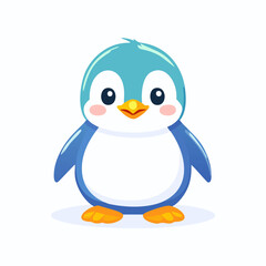 Obraz premium Penguin Cute Small Cartoon Baby Animal Character 