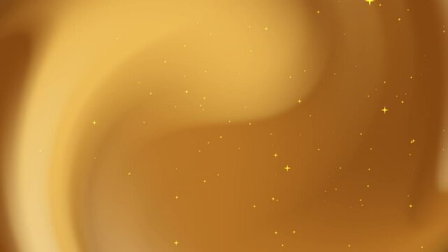 Gold gradient background with scattered golden stars, perfect for festive occasion designs, invitations, greeting cards, and holidaythemed projects. Sparkling and celebratory.
