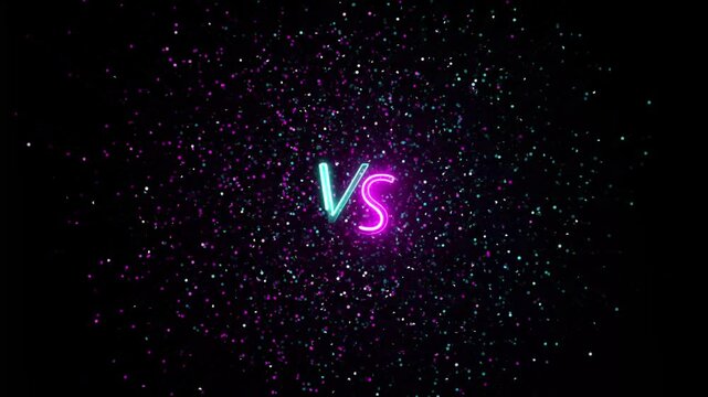 versus vs line speed neon animated versus vs line speed neon.