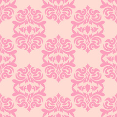 Damask silk fabric victorian Baroque pattern illustration design for wrapping, fabric, silk, scarf Classical luxury royal Vintage, paisley elements ornament victorian seamless texture for wallpapers