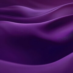 Obraz premium Abstract Purple Wavy Background - 3D Rendering.