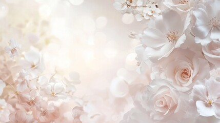 Fototapeta premium Elegant Floral Background