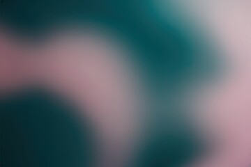 Naklejka premium Soothing Minimalist Blurred Gradient Background in Dark Teal and Soft Pink