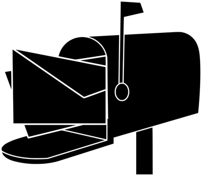 recommend clip art: mailbox illustration mail silhouette letter logo delivery icon post outline postal envelope message send communication postage box correspondence address shape for vector graphic background