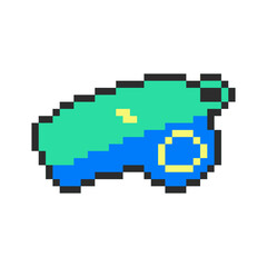 Fototapeta premium coach sport whistle pixel art