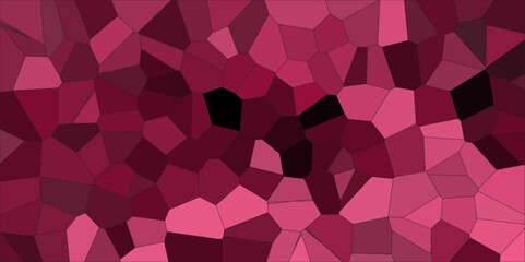 Abstract colorful background with triangles mosaic pattern vector backdrop with hexagons. Multicolored geometric wattled mosaic pattern wallpaper. colorful stoke colors stone tile pattern, vector..	
