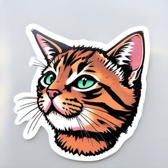 Fototapeta premium Cat Stickers