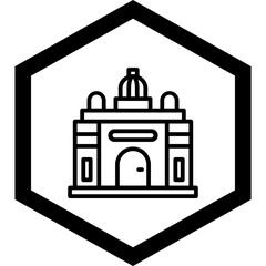 Palace Vector Icon Design