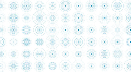 Geometric minimal background with abstract linear circles. Vector design