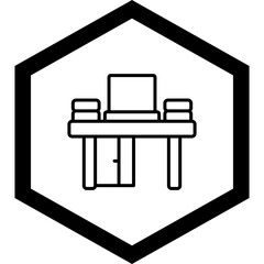 Workplace Vector Icon Design