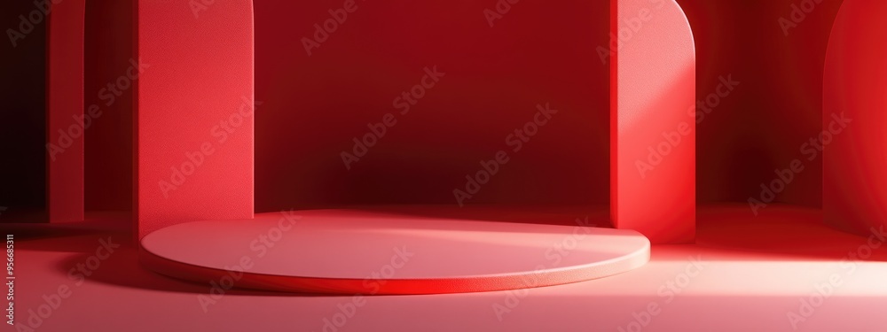 Poster stunning minimalist abstract backdrop 3d illustration 3d rendering