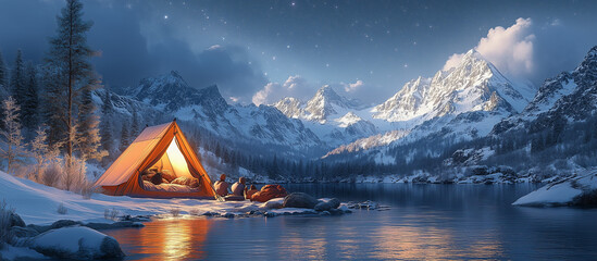 Generative AI, Camping in the Snowy Mountains