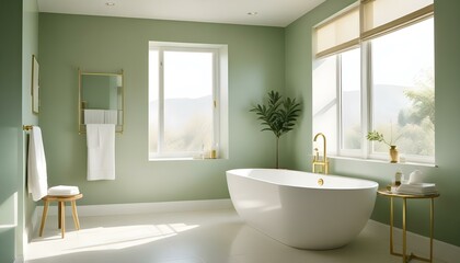 Photo interior modern design room 3d illustration