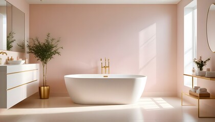 Photo interior modern design room 3d illustration