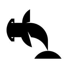 Hammerhead Shark logo. Icon design. Template elements