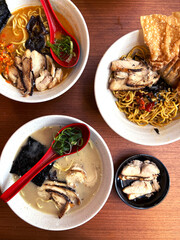 asian food dinner traditional indonesian japanese chinese set lunch chicken fried plate homemade fat