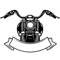 Motorbike | Biker Dad | Motorcycle | Big Bike Shop Owner | Extreme Sports | Motor Bike | Big Bike Lover | Motorbike Lover | Original Illustration | Vector and Clipart | Cutfile and Stencil
