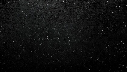 Obraz premium Nocturnal Snowfall: Textured White Grain and Dust Against Black