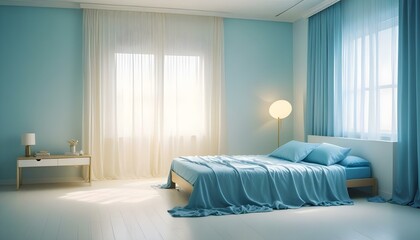 Photo interior modern design room 3d illustration