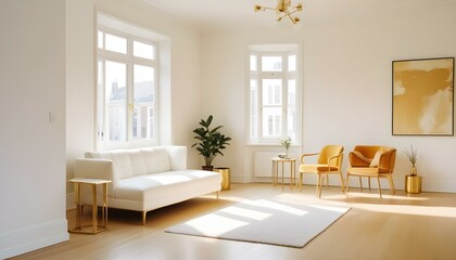 Photo interior modern design room 3d illustration