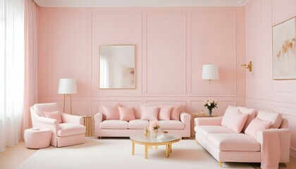 Photo interior modern design room 3d illustration