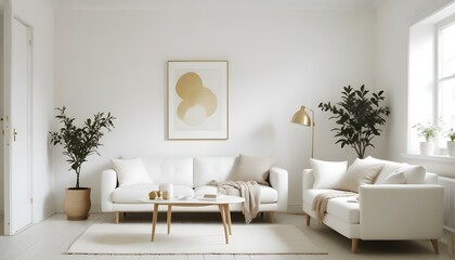 Photo interior modern design room 3d illustration