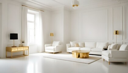 Photo interior modern design room 3d illustration