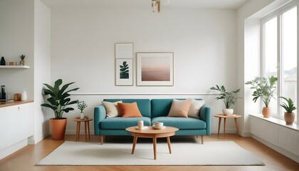 Photo interior modern design room 3d illustration